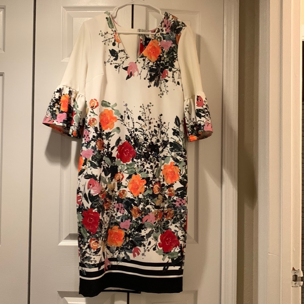 Elegant 3/4 sleeve dress